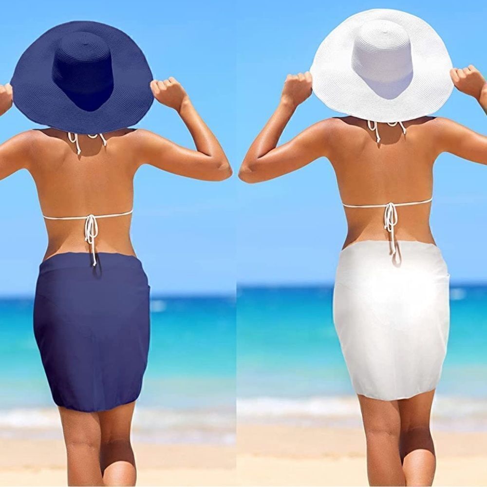 Set of 2 Beach Sarong Wraps